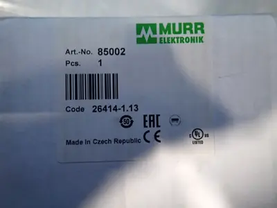 NEW MURR ELEKTRONIK 85002