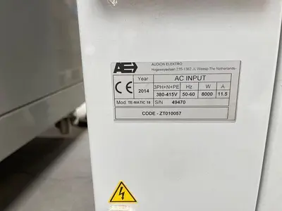 USED 2013 AUDION ELKETRO FULLY AUTOMATIC EL-MATIC 24 SHRINK WRAPPER
