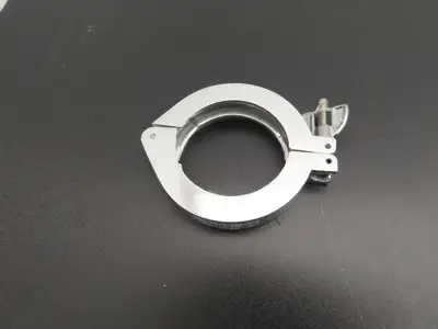 Nor-Cal NW-50-CP Aluminum Wing Nut Clamp for DN 50 ISO-KF Flange Lot of 6