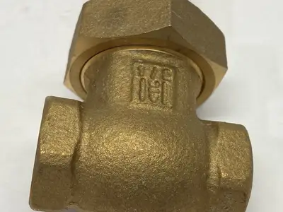 USED MILWAUKEE VALVE BRONZE GATE VALVE 150SWP 300WOG 1/2"