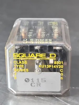 Square D KU13P14V20 Relay only with socket NR82 loc4C19