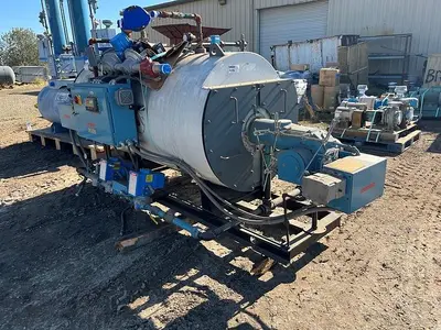 Boiler, 20 HP, Lattner, 30 PSI, Gas-Fired #C744904