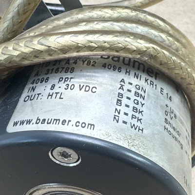 Used BAUMER ITD21A4Y824096HNIKR1E14 Encoders Indiana US | J&J Industrial Supply #1280959