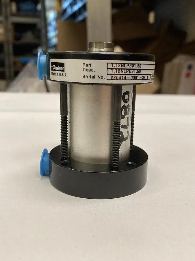 New | in-Stock PARKER 1.12NLPB91.60 Pneumatic Cylinders Ohio US | Surplus Asset Holdings #1248114