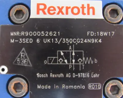 USED REXROTH R900704045 VALVE BLOCK LFA32E-71/CA20DQMG24F R90052621