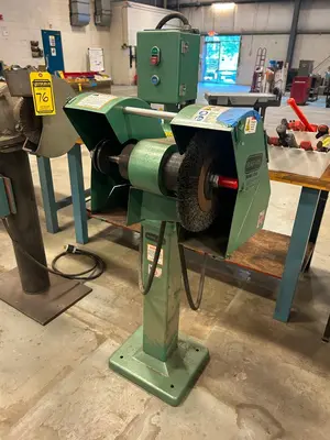 Used _UNKNOWN_ _UNKNOWN_ Pedestal Type Grinders (Double End) Virginia US | Myron Bowling Auctioneers Inc #1553508
