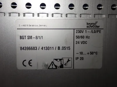 Used KROM SCHRODER BGT SM8/1/1 Input / Output Modules | HGR 24 #752942