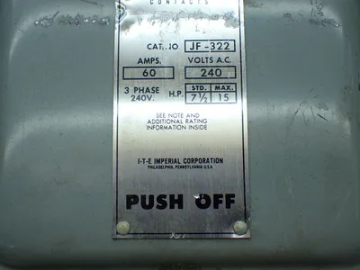 Used ITE IMPERIAL JU322 Disconnects Ohio US | HGR 24 #879677