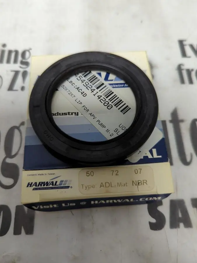 New | in-Stock HARWAL 50X72X7 Pump & Valve Parts Ohio US | Surplus Asset Holdings #1245425