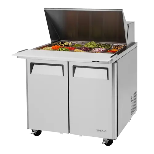 Turbo Air MST-36-15-N6 36" M3 Series Mega Top Sandwich/Salad Prep Table w/ Refrigerated Base, 115v