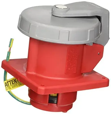 Hubbell HBL460R7W Receptacle, 3 Pole and 4 Wire, 60 amp, 480V, Watertight [New]