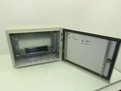 Exm 6412ES Electrical Enclosure 300x400x180mm Control Panel Backplate 12x14x6"