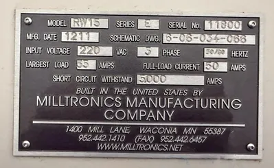 2012 MILLTRONICS RW15 Machining Centers, Vertical | Great American Equipment Company (14)