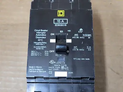 USED SQUARE D EDB36015