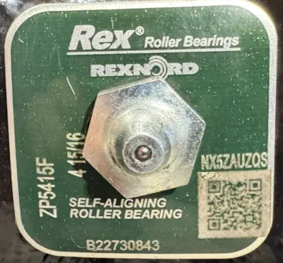 NEW REXNORD ZP5415F SELF-ALIGNING PILLOW BLOCK ROLLER BEARING 4-15/16"