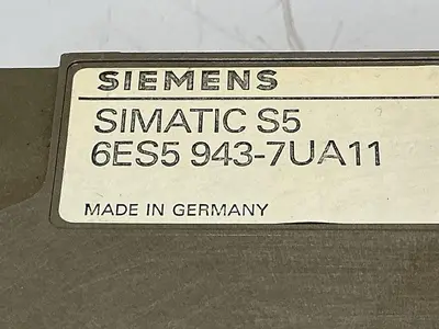 USED SIEMENS 6ES5 943-7UA11