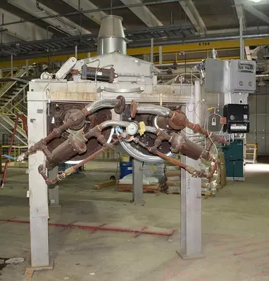 Dryer, Drum, Double, 42" x 120", Chrome, Buffalo Technologies, 160 PSI #D745511