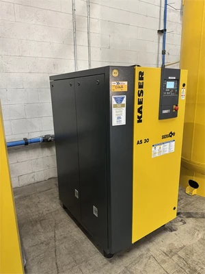 Used 2022 KAESER "AS 30" Rotary Screw & Sliding Vane Air Compressors Texas US | MachineryMax #1486575