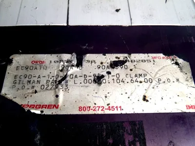 EC90A1090AD9010 | Norgren  Pneumatic Power Clamp, No Sensor - Used