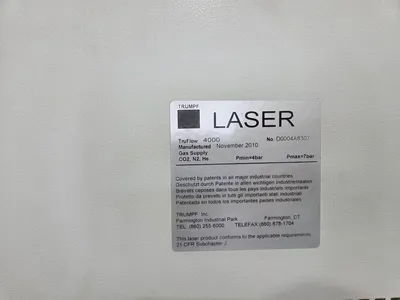 2010 TRUMPF TRULASER 3040 Laser Cutters | Global Machine Brokers, LLC (11)