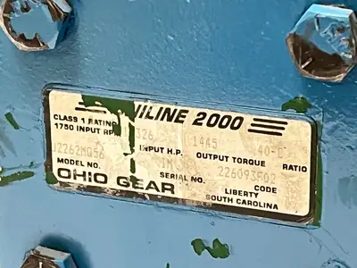 New | in-Stock Ohio Gear Uniline 2000 Speed Reducers Michigan US | Maverick Industrial Sales #1396828