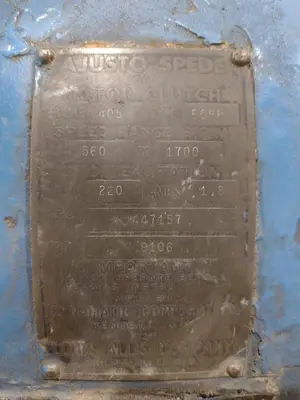 36” W X 16" ID YODER RECOILER WITH PUSH-OFF MANDREL: STOCK  #22952