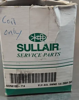 Sullair 02250155-714 Solenoid Valve for Compressor Loc5B8