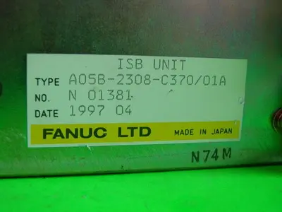 USED FANUC A05B-2308-C370/01A