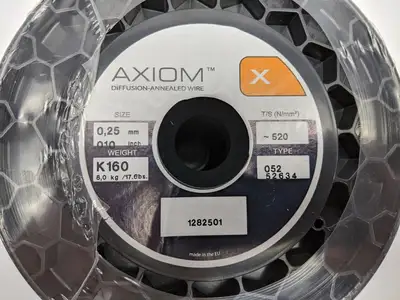 New | in-Stock Axiom Diffusion-Annealed Wire .25mm, ~520 TS, K160 Commercial Materials & Supplies Michigan US | Maverick Industrial Sales #1395649