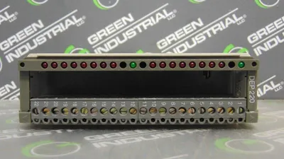 AEG Modicon DEP 220/AS-BDEP-220 Discrete Input Module Used