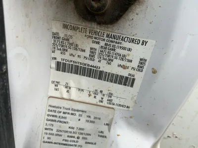 USED 2016 FORD SUPERDUTY