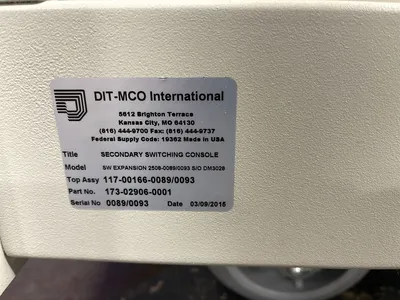 Used 2015 DITMCO INTERNATIONAL SW EXPANSION 25080089/0093 S/O DM3028 In-Circuit Test System (ICT) Ohio US | HGR 24 #1230698