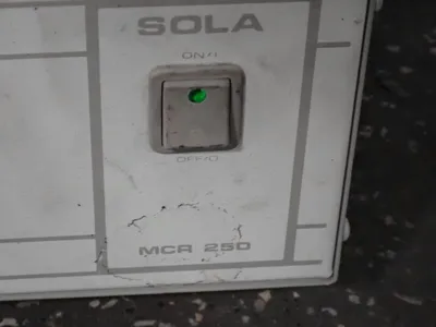 Used SOLA 631312605 Regulators Ohio US | HGR 24 #735658