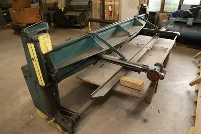 Used Wysong A-120 Power Squaring Shears (Gauge) New Jersey US | Machinery Values #1343250