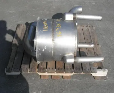 Tank, 15 Gallon, S/st, 16" X 15", FT/DB, #S741388