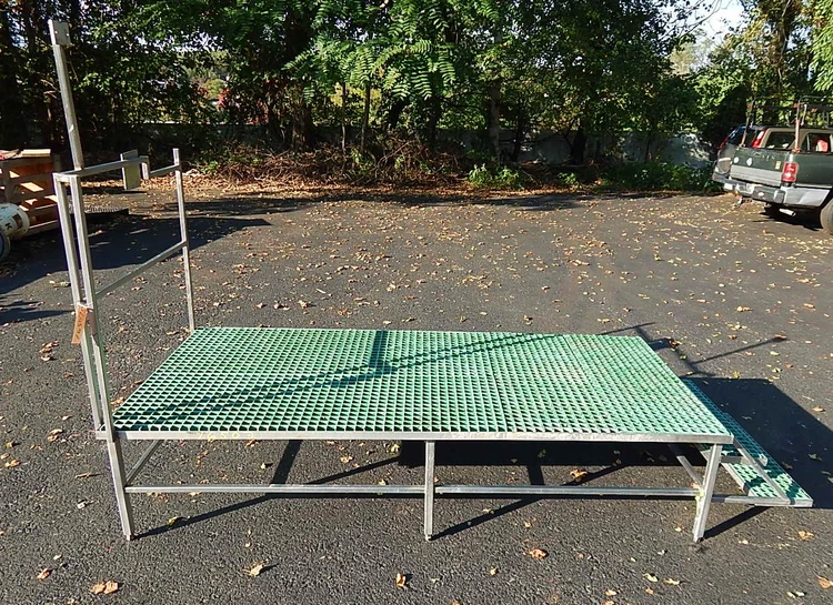 Used WORK PLATFORM 47" X 120" PLATFORM Material Handling (misc) New Jersey US | Champion Trading Corporation #424988