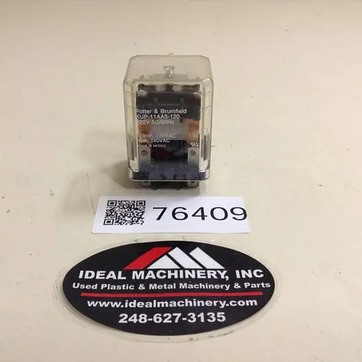 Used POTTER & BRUMFIELD KUP-11AA5-120 Relays & Switches Michigan US | Ideal Machinery #576182