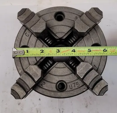 Used KC U75 - 6IN - 4 JAW CHUCK Misc Industrial Equipment Kentucky US | Aucto #686719