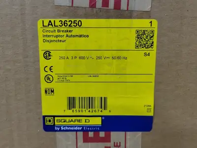 NEW SQUARE D LAL36250