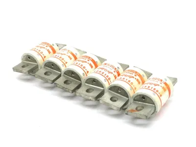 6 NEW MERSEN FERRAZ SHAWMUT A25X150-4 250V 150A SEMICOND FUSE A25X1504
