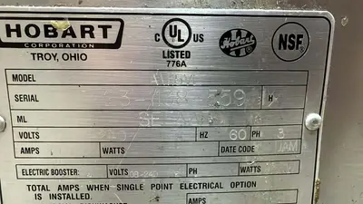 USED HOBART AM15VL