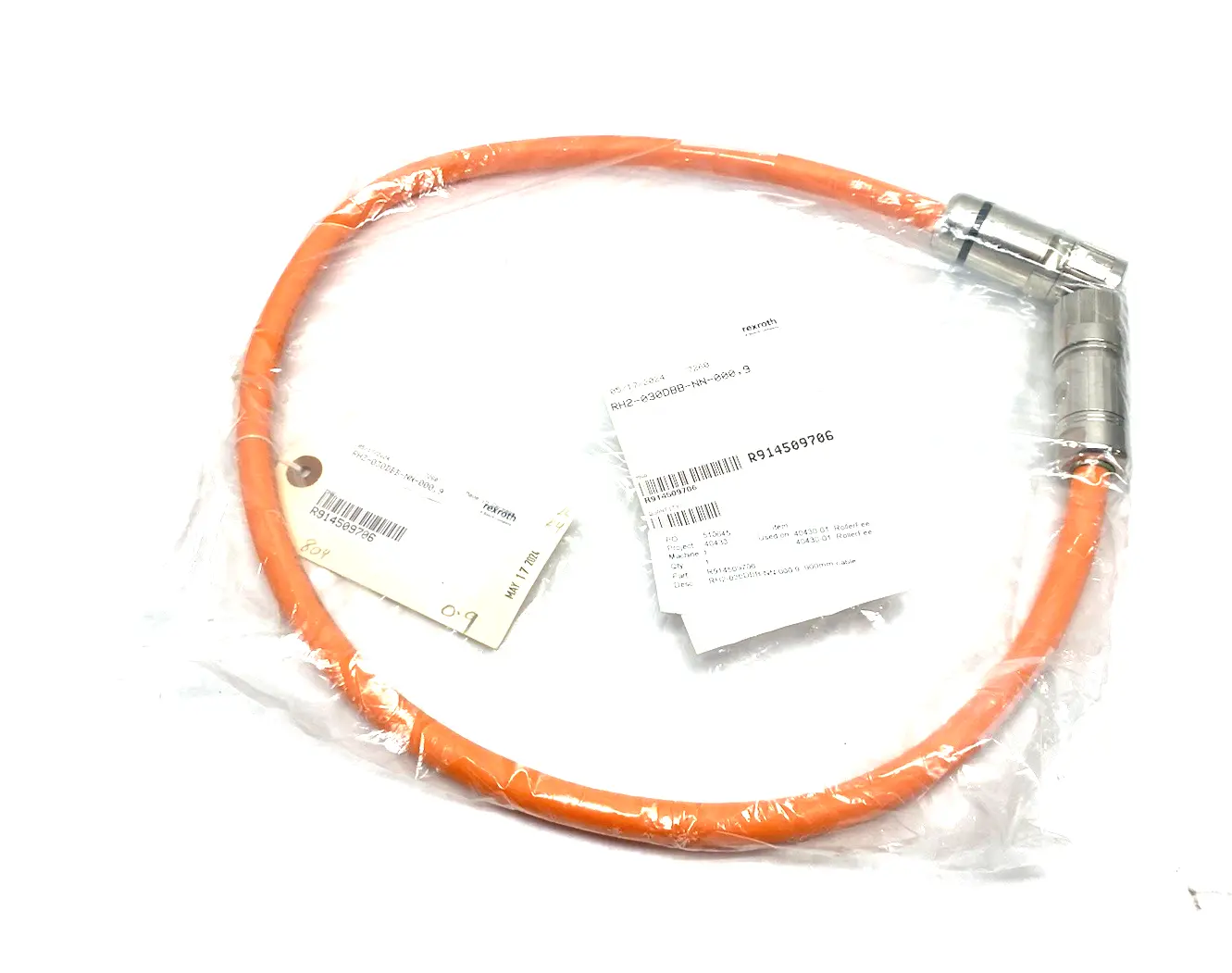 NEW BOSCH REXROTH HYBRID SERVO CABLE 0.9M LENGTH RH2-030DBB-NN-000,9
