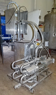 5 L S/S SP Twin Head Pneumatic Filler Type SPD 5000