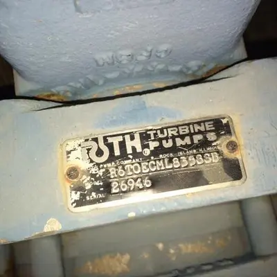 Roth R6TOECML8358SB Turbine Pump Stainless Steel