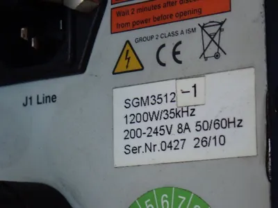 USED TELESONIC ULTRASONICS SGM3512