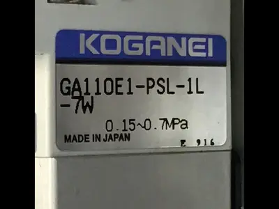 USED KOGANEI PBM6P-3W