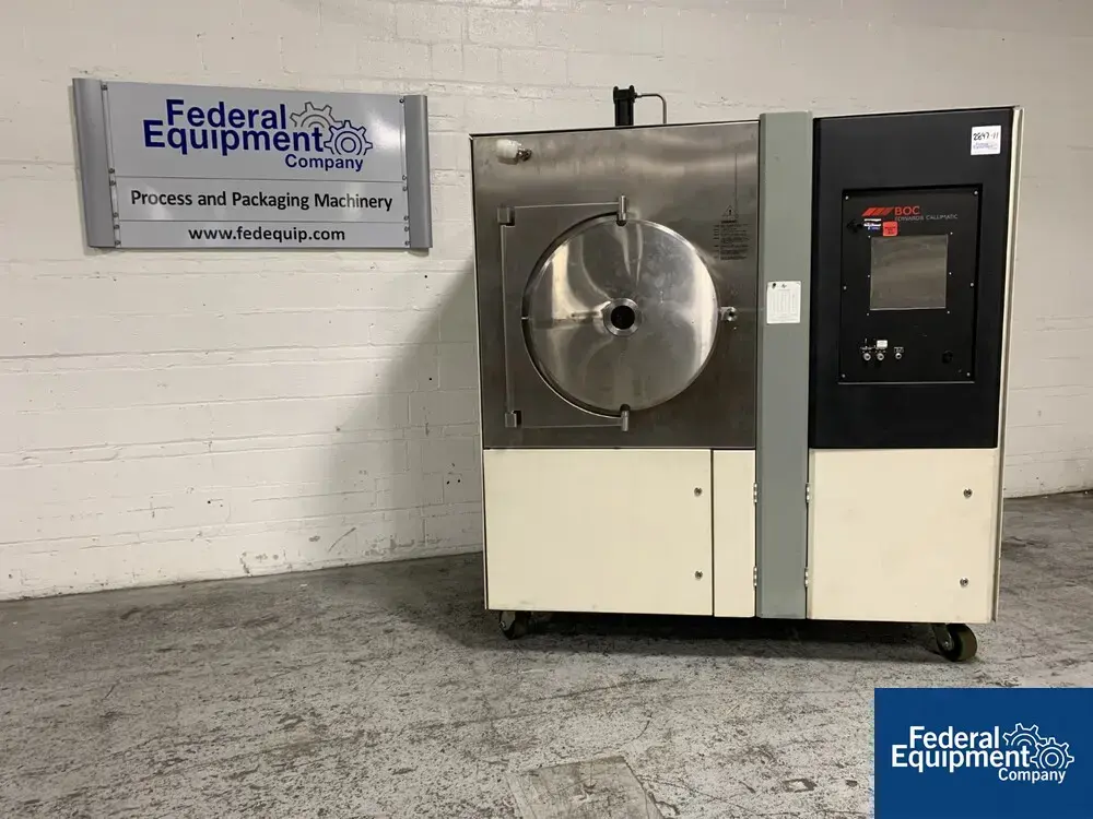 USED BOC Edwards 4.3 Sq Ft BOC Edwards Freeze Dryer, Model Lyoflex 0.4