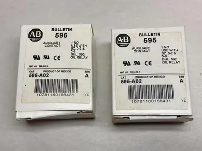 New | in-Stock ALLEN-BRADLEY 595-A02 Miscellaneous Equipment (Electrical & Power) | Surplus Asset Holdings #1191154