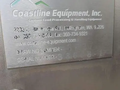 Conveyor, Belt, 28" X 5'2", Coastline, 1 HP, #S742534