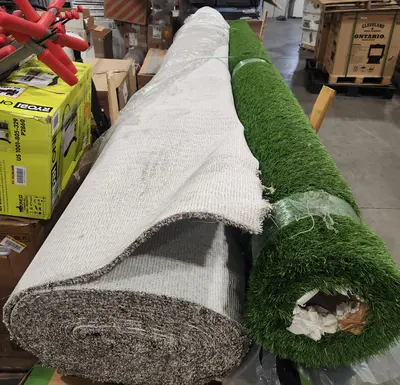 Pallet of carpet & curbs